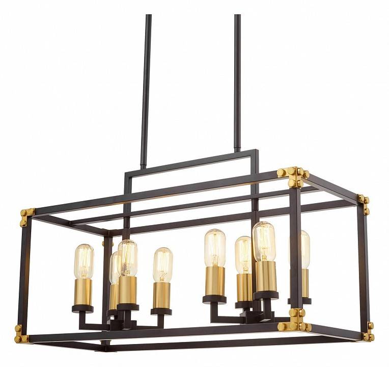 Подвесной светильник LUMINA DECO Waldorf LDP 1140-8 BK+MD