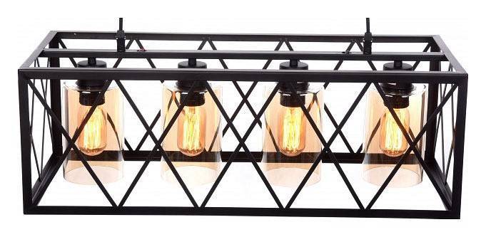 Подвесной светильник Lumina Deco Nortis LDP 11535-4 BK