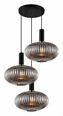 Подвесной светильник LUMINA DECO Flori LDP 1216-3 GY+BK