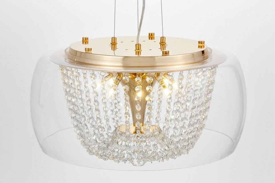 Подвесной светильник LUMINA DECO Disposa LDP 7018-500 PR+F.GD