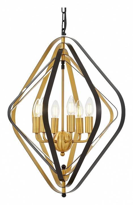 Подвесная люстра Lumina Deco Crulia LDP 8005-6 BK+MD