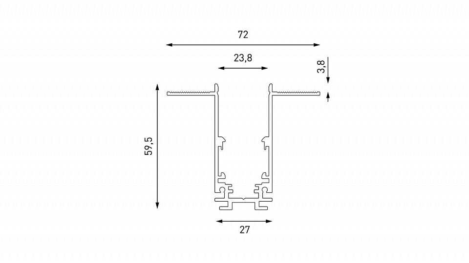 Трек встраиваемый Lumker SY-LINK 00-00019268