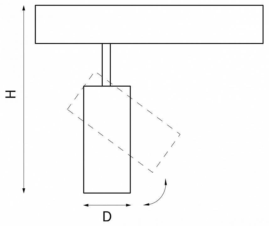 Светильник на штанге Lightstar Teta 205037