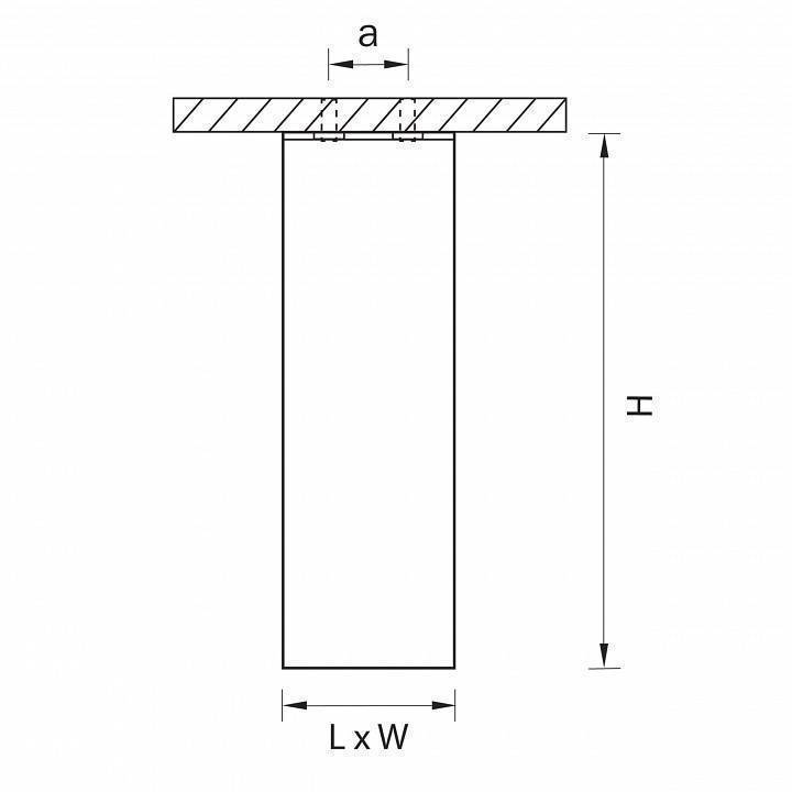 Накладной светильник Lightstar Rullo 216396
