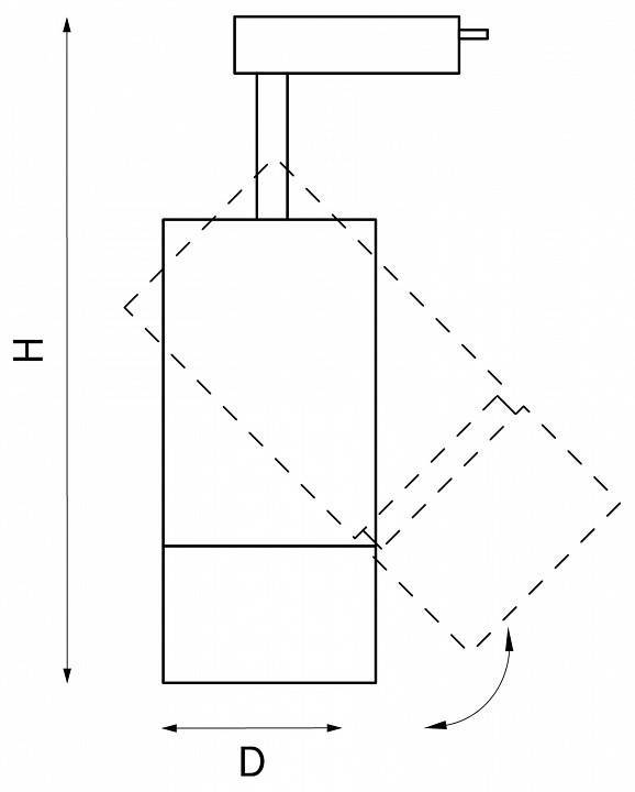 Светильник на штанге Lightstar Volta 229446