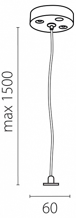 Подвес Lightstar Trito 456017