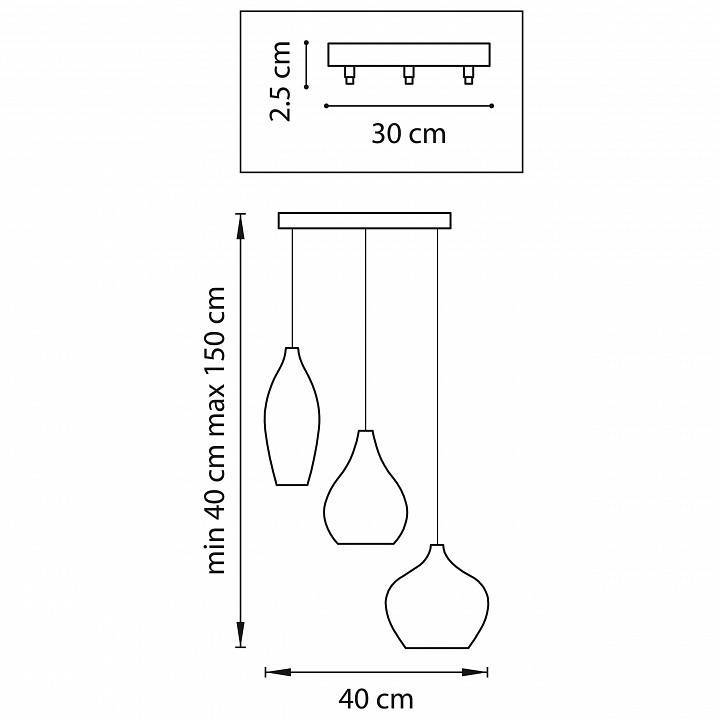Подвесной светильник Lightstar Pentola 803051
