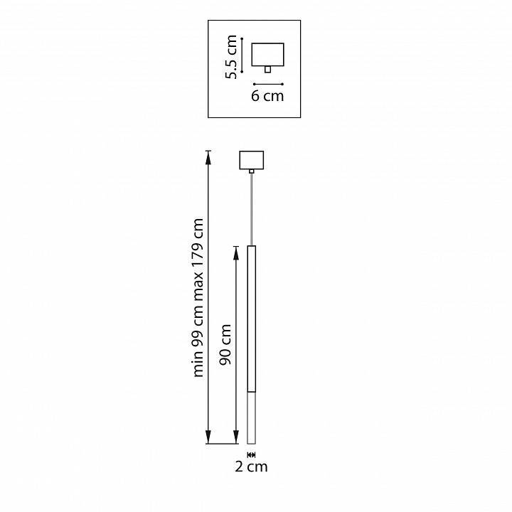 Подвесной светильник Lightstar Tubo LT7474372
