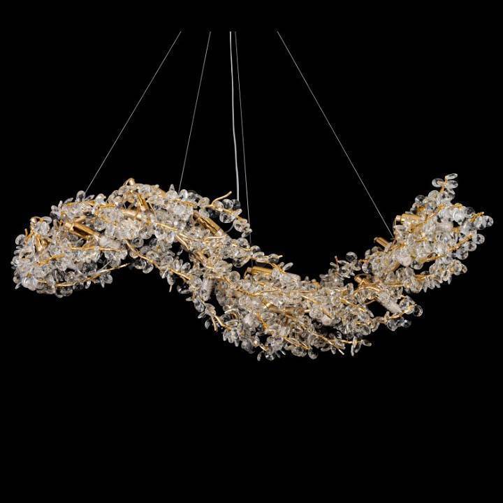 Подвесная люстра iLamp Savage 9065-S1200 GD