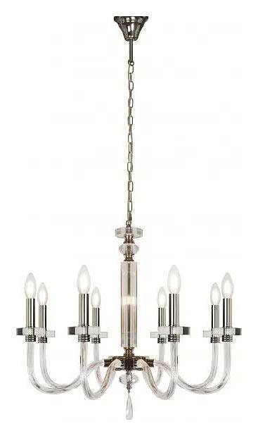 Подвесная люстра iLamp Vibe P9474-8 Nickel