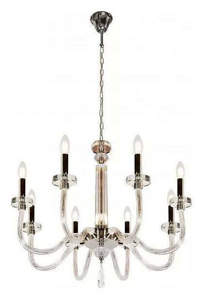 Подвесная люстра iLamp Vibe P9474-8 Nickel