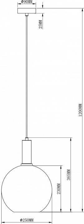 Подвесной светильник Moderli Martin V2891-1P