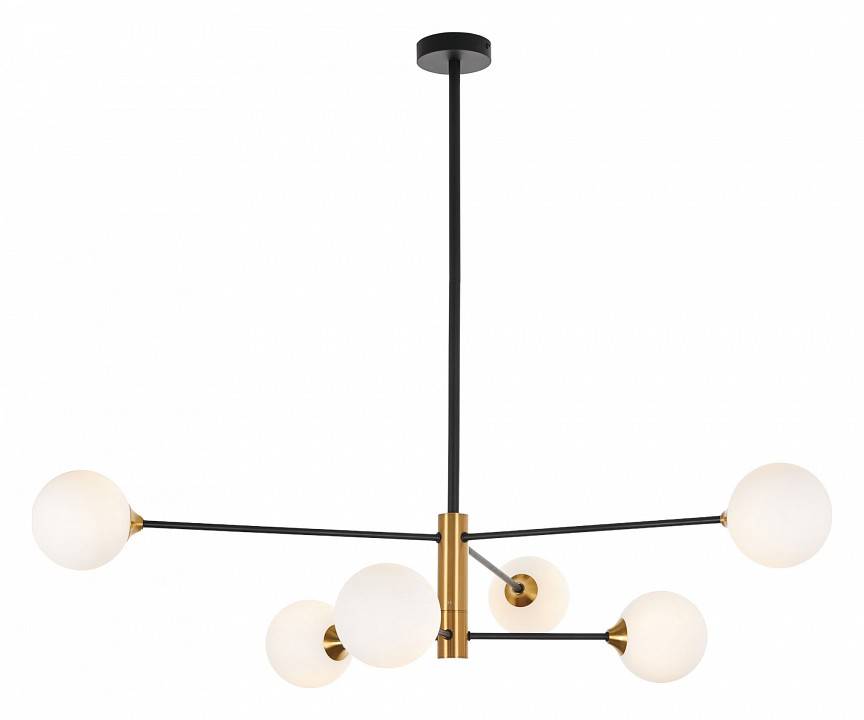 Люстра на штанге MyFar Fredy 6 ламп MR1100-6C