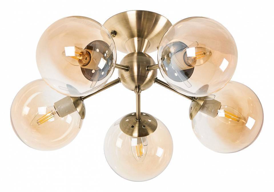 Люстра на штанге MyFar Kate 5 ламп MR1431-5C