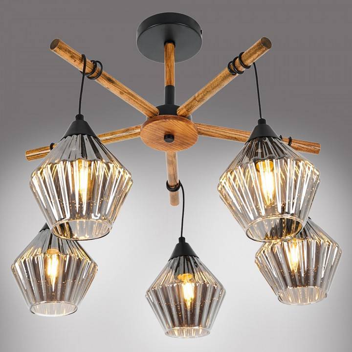 Люстра на штанге MyFar Bella 5 ламп MR1771-5C