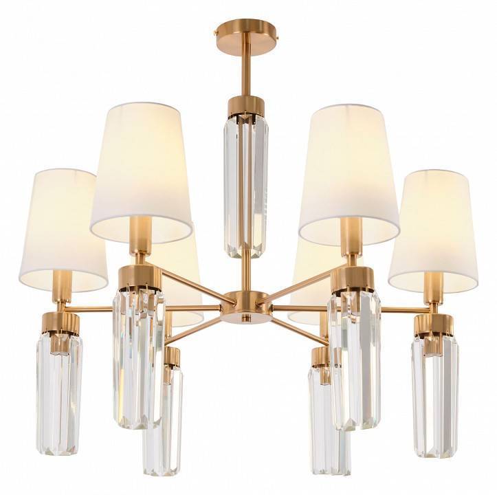 Люстра на штанге MyFar Fernando 12 ламп MR1921-12P