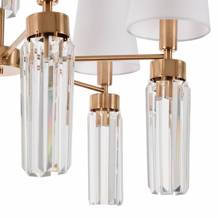 Люстра на штанге MyFar Fernando 12 ламп MR1921-12P