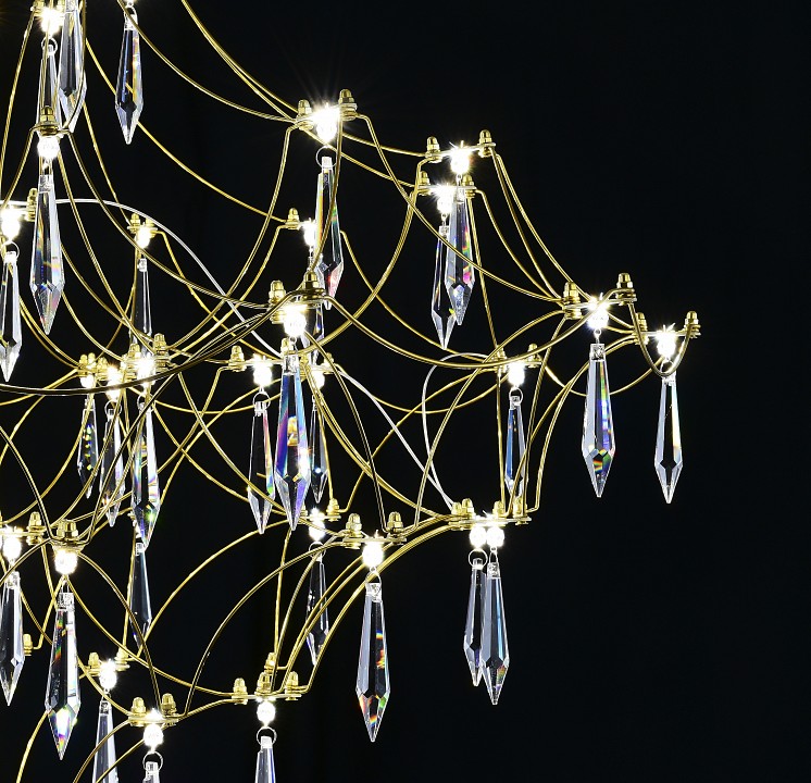 Подвесная люстра MyFar Allegria MR2643-66P-76AP