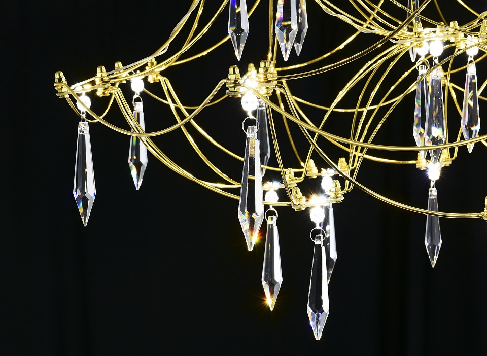 Подвесная люстра MyFar Ersilia MR2662-60P-76AP