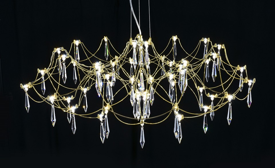 Подвесная люстра MyFar Ersilia MR2662-60P-76AP