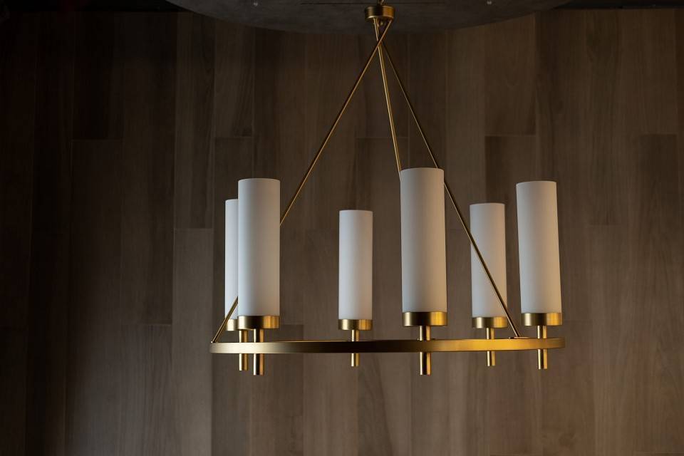 Подвесная люстра Milosh Tendence 882 6 ламп 0882CL-6GD