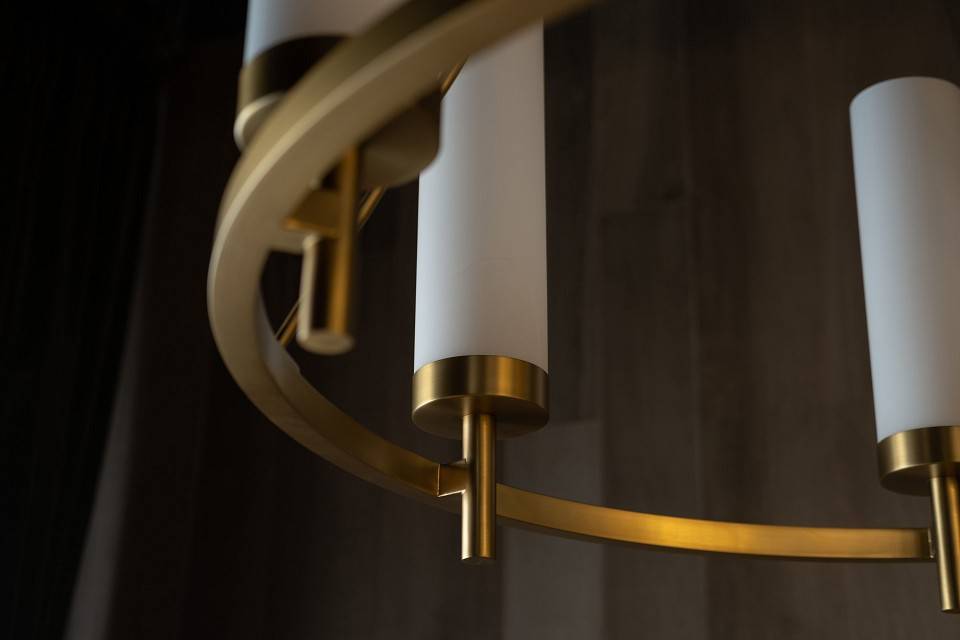 Подвесная люстра Milosh Tendence 882 6 ламп 0882CL-6GD