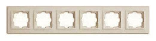Рамка на 6 постов Mono Electric Despina 102-170000-166
