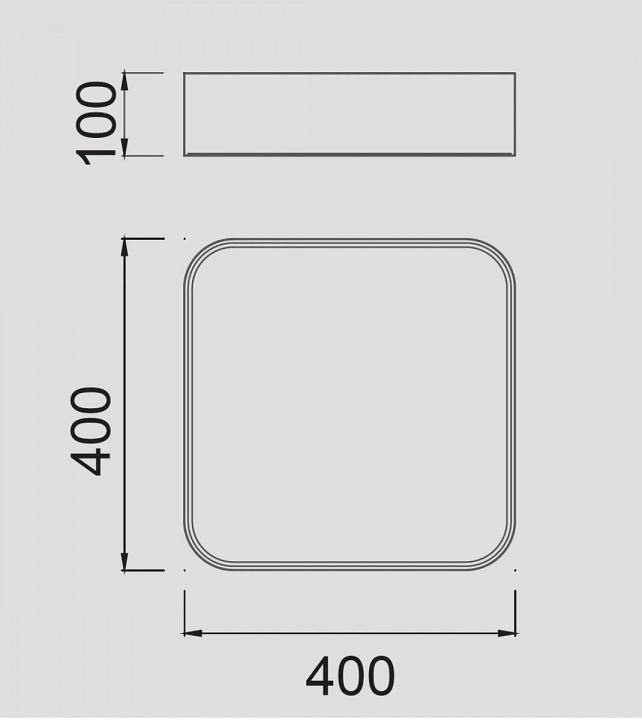 Накладной светильник Mantra Cumbuco 20 Вт дерево 6152