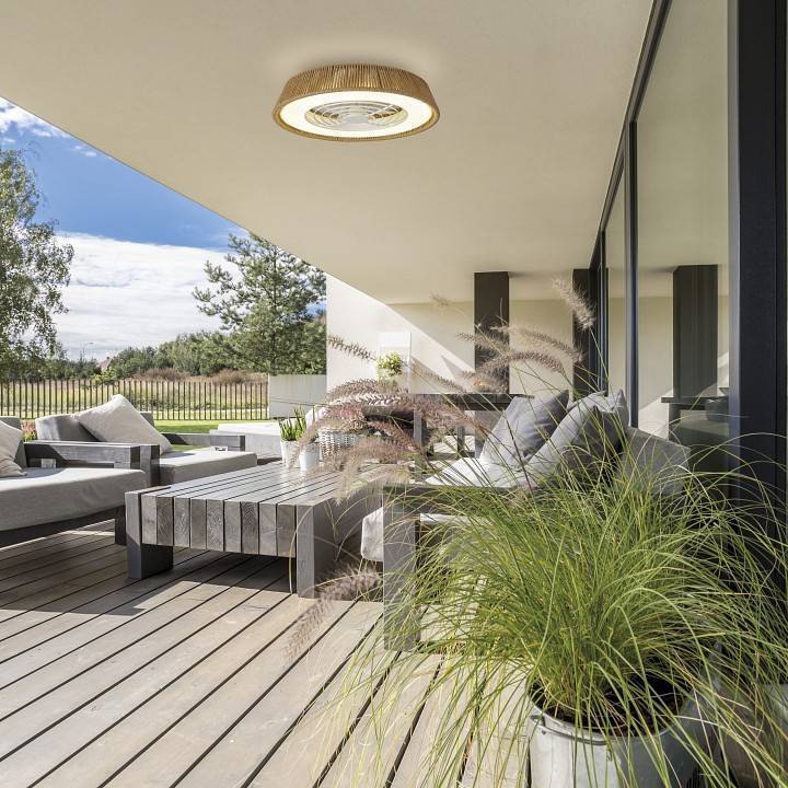 Люстра-вентилятор Mantra Polinesia 8230