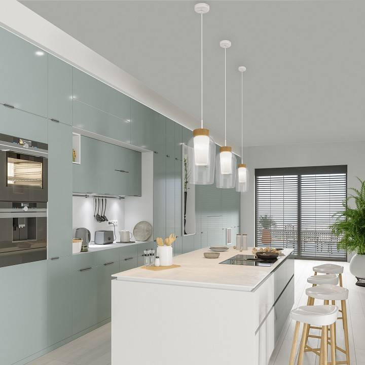 Подвесной светильник Mantra Nora светодиодный 12 Вт 15 см 8278