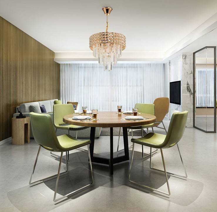 Подвесная люстра De City Бриз 34 6x40 Вт E14 111013906