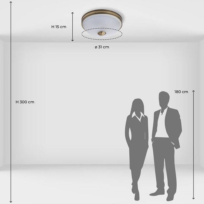 Накладной светильник MW-Light Ангел 2 лампы E27 295013402