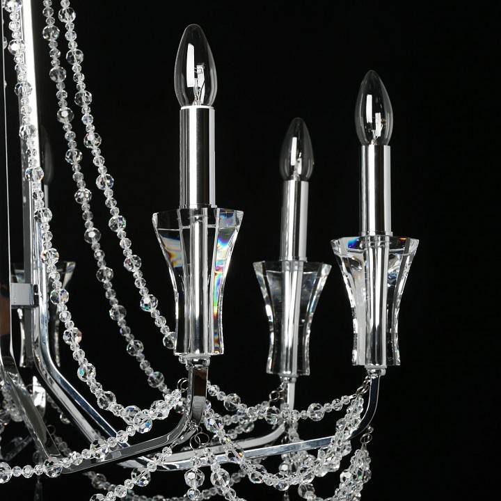 Подвесная люстра Chiaro Валенсия 8 ламп 299012508