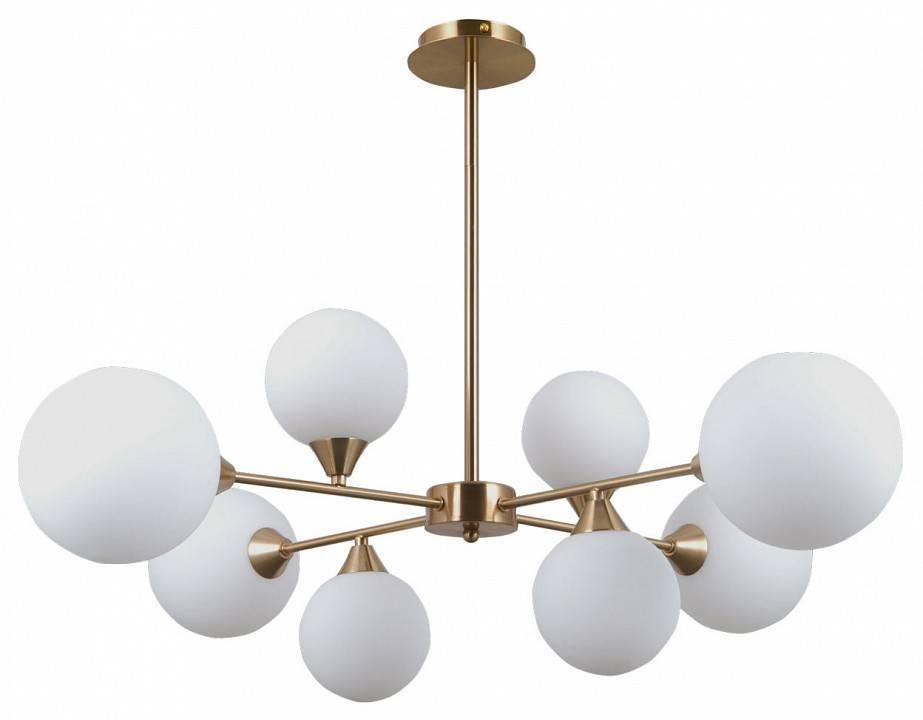 Люстра на штанге DeMarkt Оливия 18 8x60 Вт E27 306015508