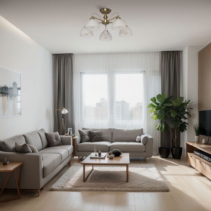 Люстра на штанге De City Блеск 22 5 ламп 315016505