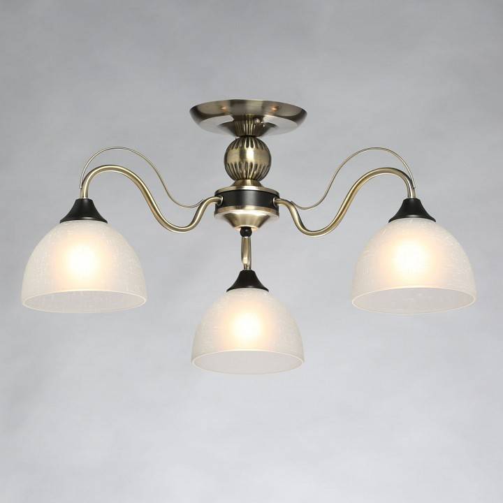 Люстра на штанге De City Олимп 3x60 Вт E27 318015003