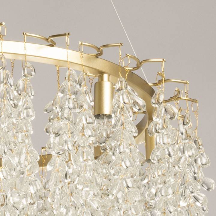 Подвесная люстра De City Лайма 8x60Вт G9 467014408