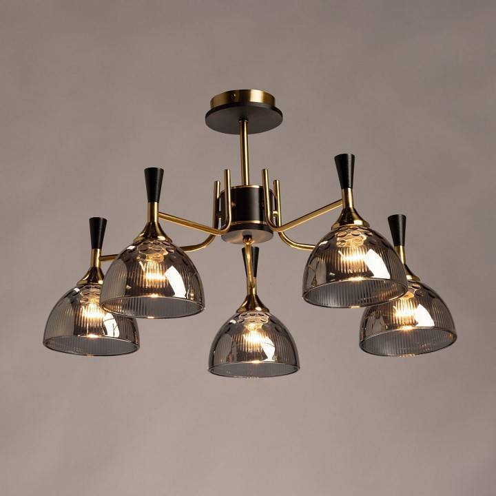 Люстра на штанге De City Дэла 25 5 ламп E27 635019605