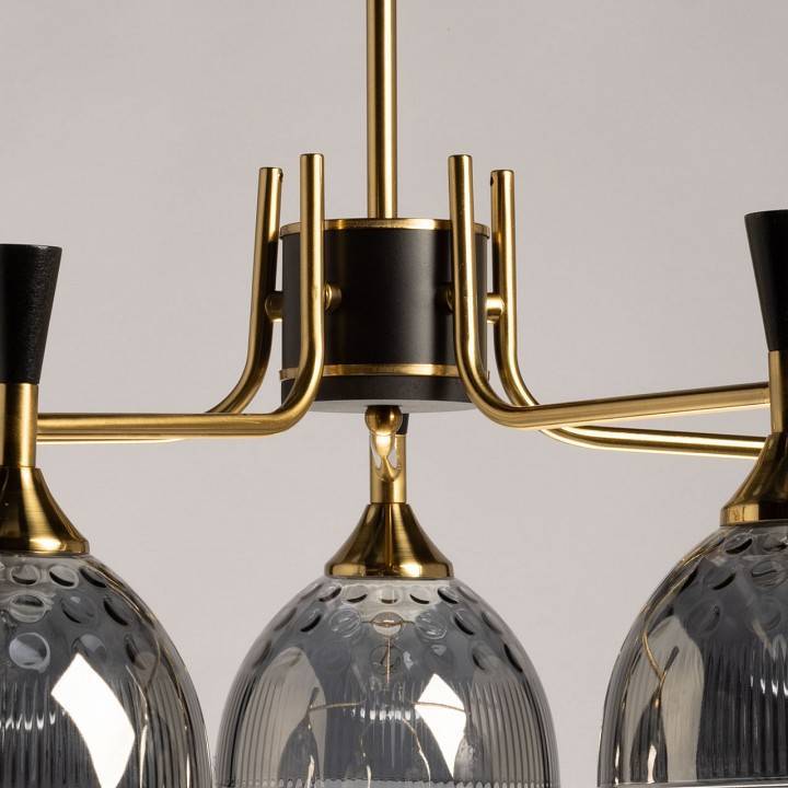 Люстра на штанге De City Дэла 25 5 ламп E27 635019605