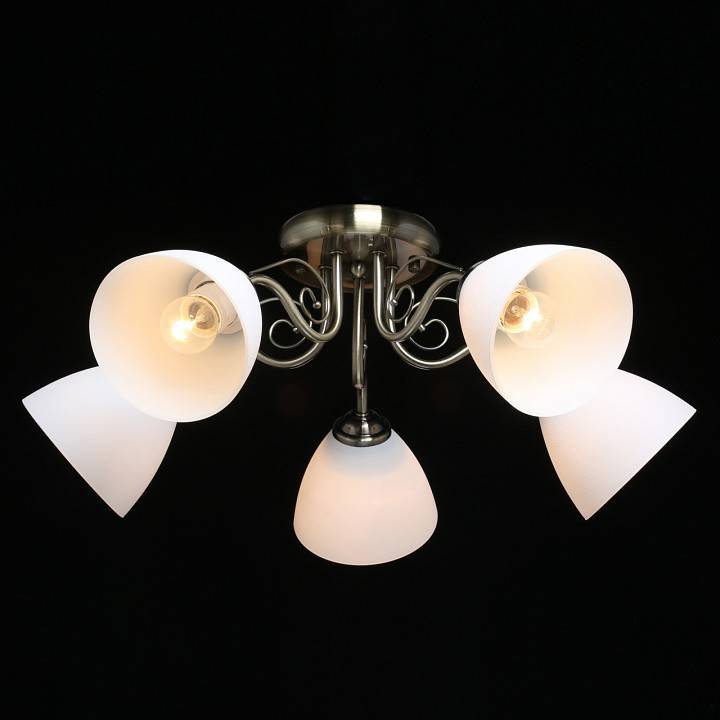 Потолочная люстра De City Грация 38 5 ламп 677012705