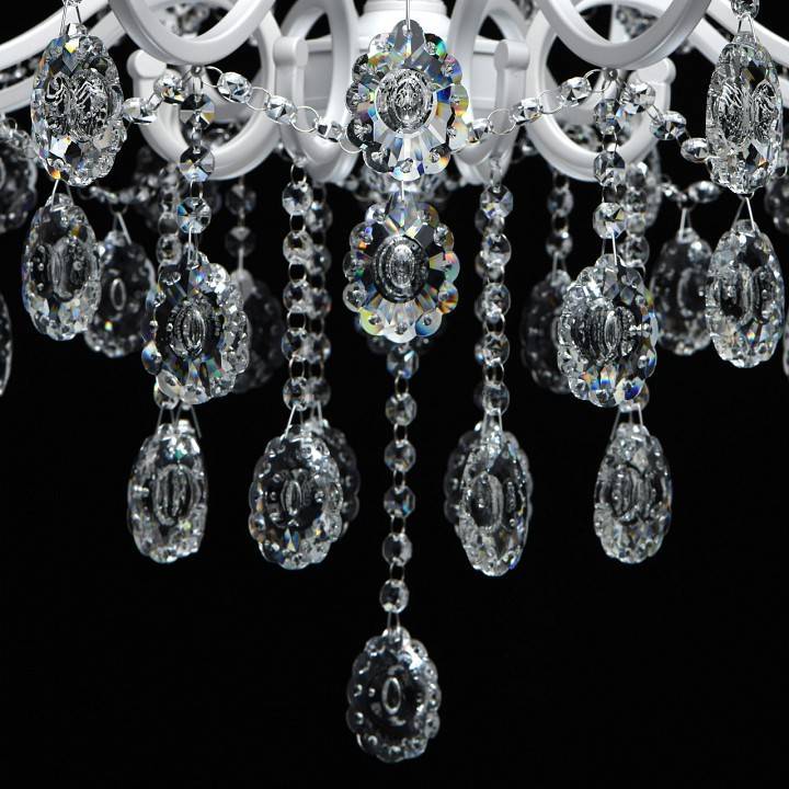 Подвесная люстра De City Свеча 8х60 Вт E14 683013308