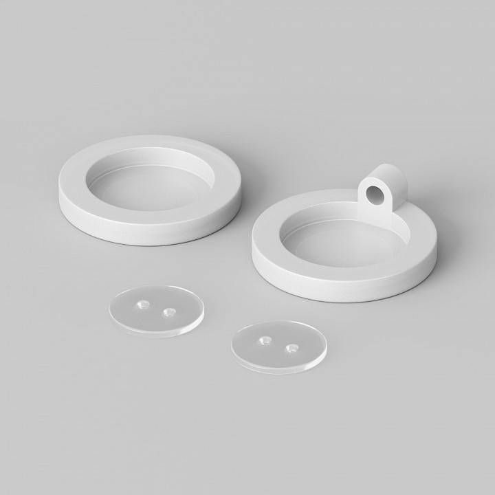 Заглушка для гибкого неона Maytoni Круглый 360 201161