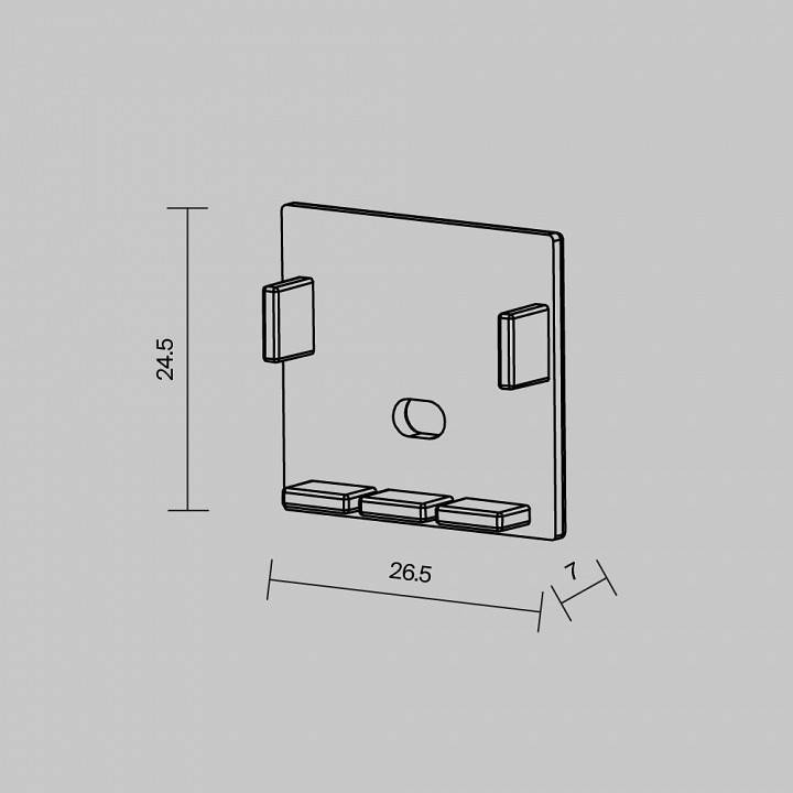 Набор заглушек для профиля Maytoni 642001