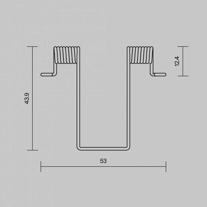 Набор скоб для встраивания профиля Maytoni 642002
