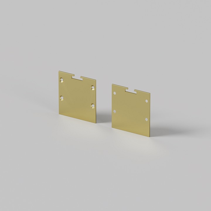 Заглушка для профиля Maytoni TRA005P серебристая 642039