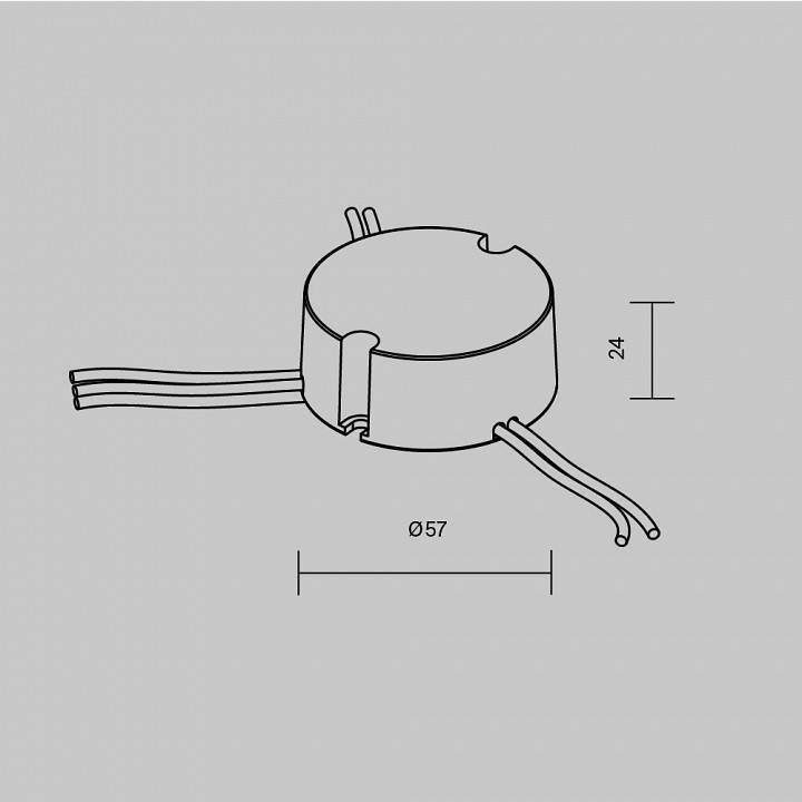 Блок питания Maytoni DALI 200 Вт 48 В 721025