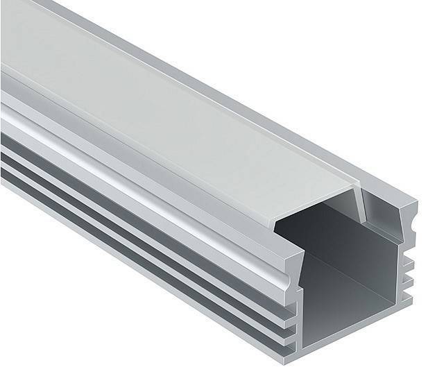 Профиль накладной Maytoni алюминиевый 2 м ALM005S-2M