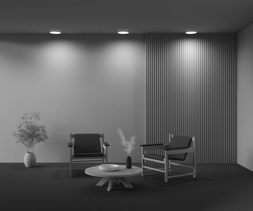 Накладной светильник Maytoni Zon C032CL-24W4K-RD-MG