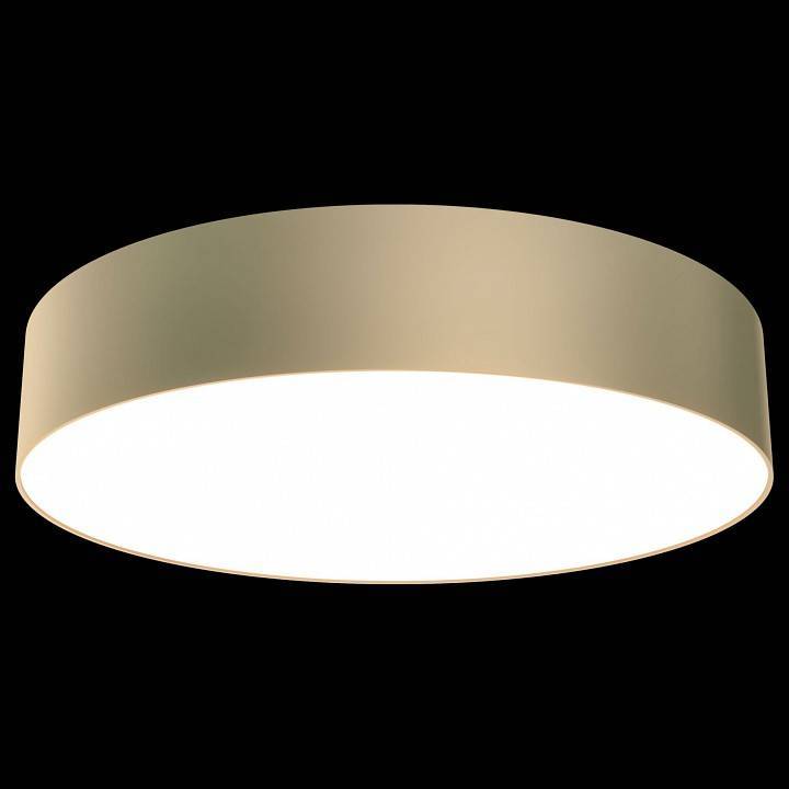 Потолочный светильник Maytoni Zon LED 43 Вт 3000 К матовое золото C032CL-L43MG3K