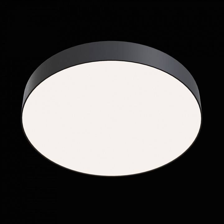 Потолочный светильник Maytoni Zon LED 48 Вт 4000 К черный C032CL-L48B4K